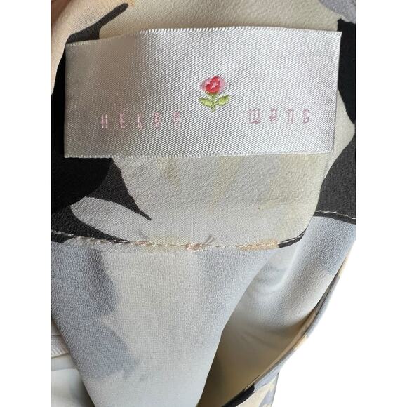 Helen Wang Floral Silk Skirt size 4 - Picture 5 of 11